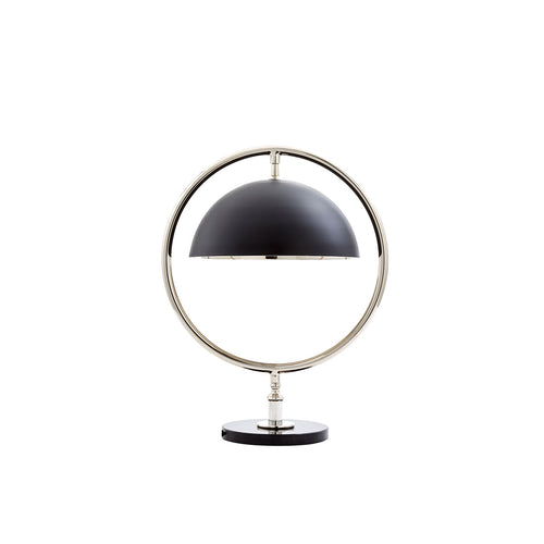 PORTMAN TABLE LAMP, NICKEL