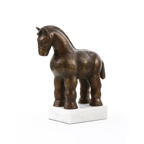 LIPPIZZANER HORSE STATUE, BRONZE