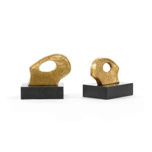 GEMINI STATUE (PAIR), GOLD