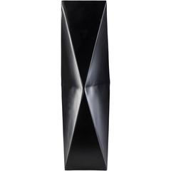 ROSS VASE BLACK OR IVORY 